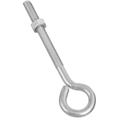 5/16 In. x 5 In. Zinc Eye Bolt with Hex Nut